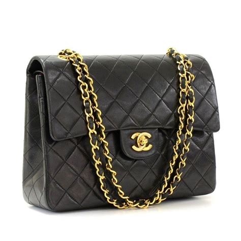 chanel 2.55 10 pelle nera|2.55 Handbags .